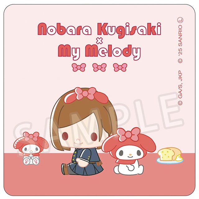 呪術廻戦 サンリオキャラクターズ ハンドタオル 釘崎野薔薇×マイメロディ 2025Ver.