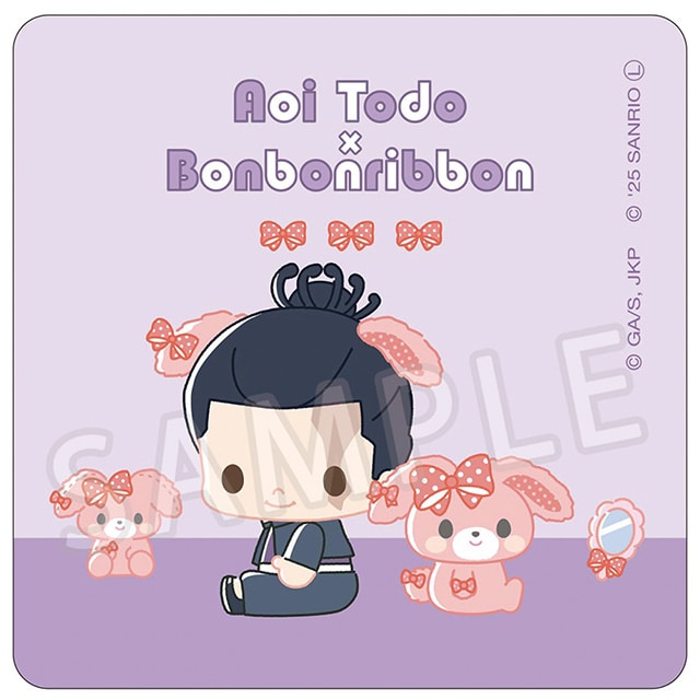 呪術廻戦 サンリオキャラクターズ ハンドタオル 東堂 葵×ぼんぼんりぼん 2025Ver.