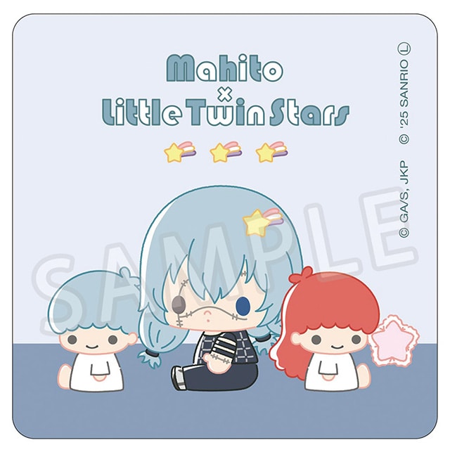 呪術廻戦 サンリオキャラクターズ ハンドタオル 真人×リトルツインスターズ 2025Ver.