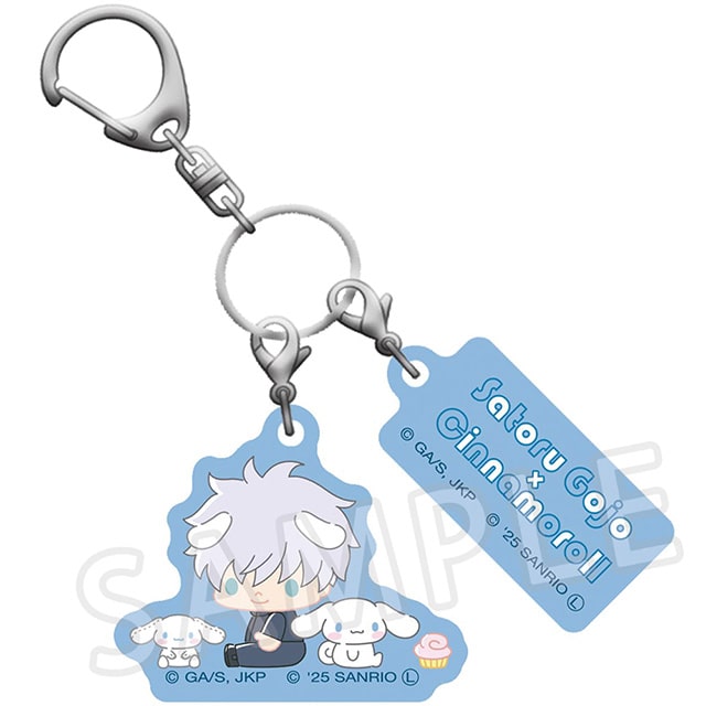 呪術廻戦 サンリオキャラクターズ 2連アクリルチャーム 五条 悟×シナモロール 2025Ver.