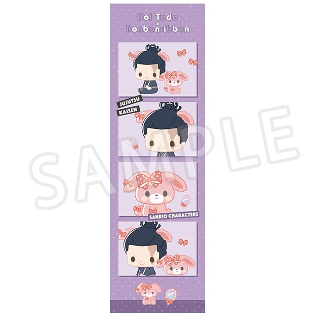 呪術廻戦 サンリオキャラクターズ 4カットイラストカード 東堂 葵×ぼんぼんりぼん 2025Ver.