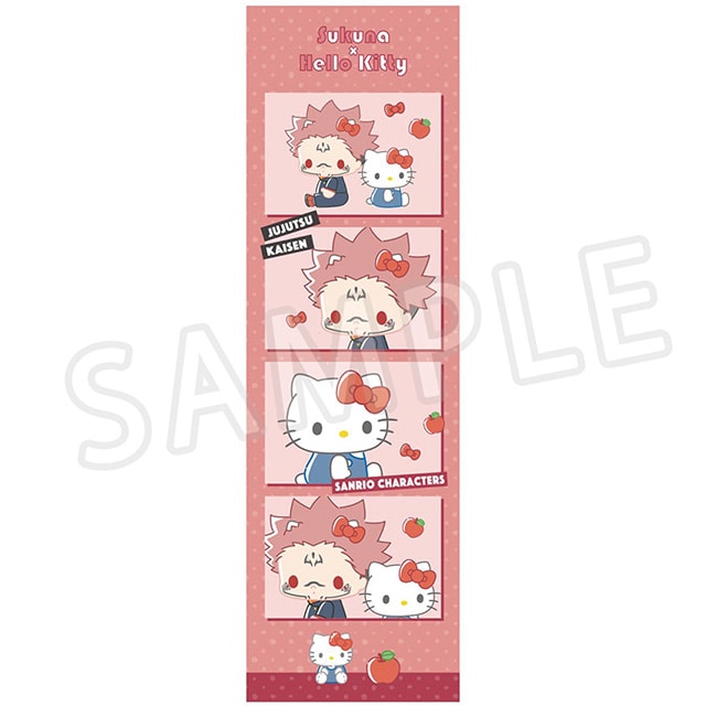 呪術廻戦 サンリオキャラクターズ 4カットイラストカード 宿儺×ハローキティ 2025Ver.