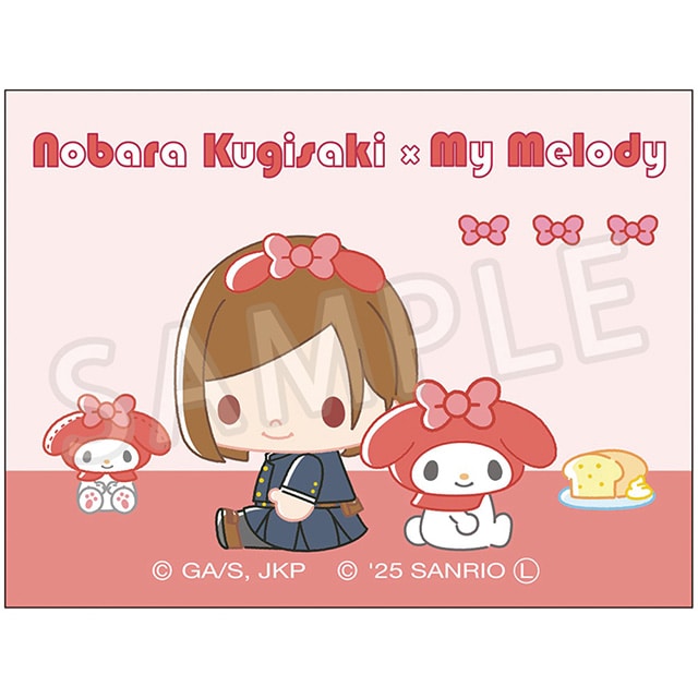 呪術廻戦 サンリオキャラクターズ キャンバスマグネット 釘崎野薔薇×マイメロディ 2025Ver.