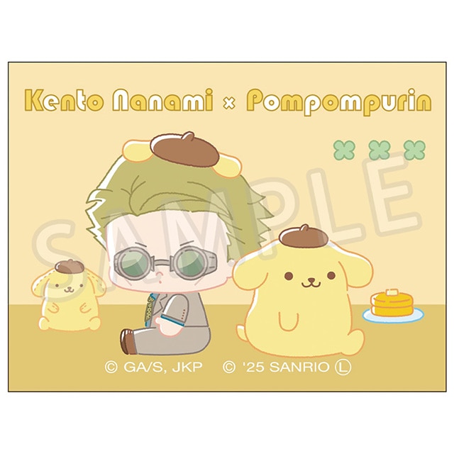 呪術廻戦 サンリオキャラクターズ キャンバスマグネット 七海建人×ポムポムプリン 2025Ver.