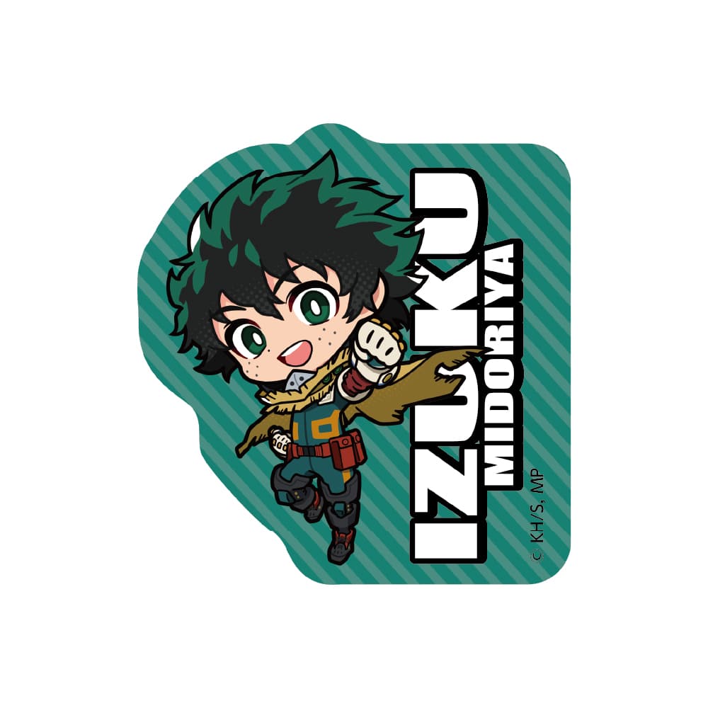 僕のヒーローアカデミア ちびキャラ ダイカットステッカー 緑谷出久
