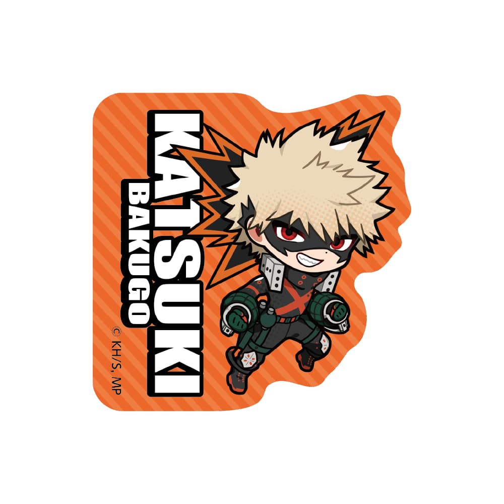 僕のヒーローアカデミア ちびキャラ ダイカットステッカー 爆豪勝己