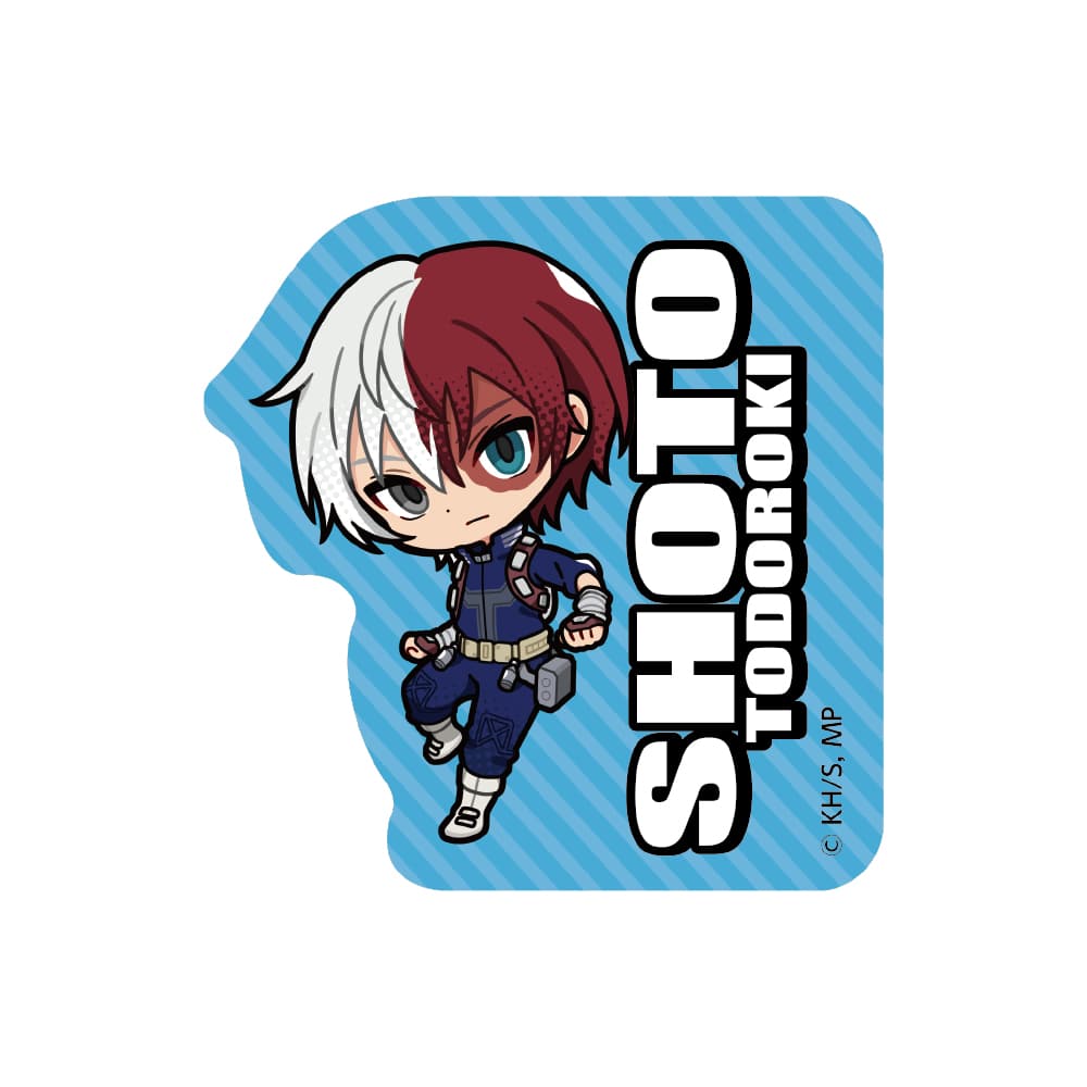 僕のヒーローアカデミア ちびキャラ ダイカットステッカー 轟 焦凍