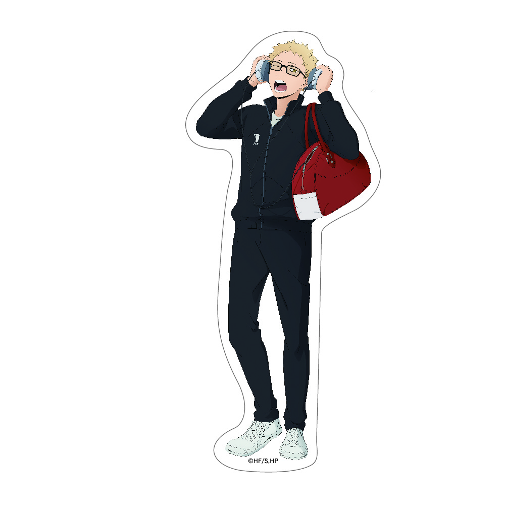 ハイキュー!! 描き下ろしダイカットステッカー 月島 蛍 坂ノ下商店