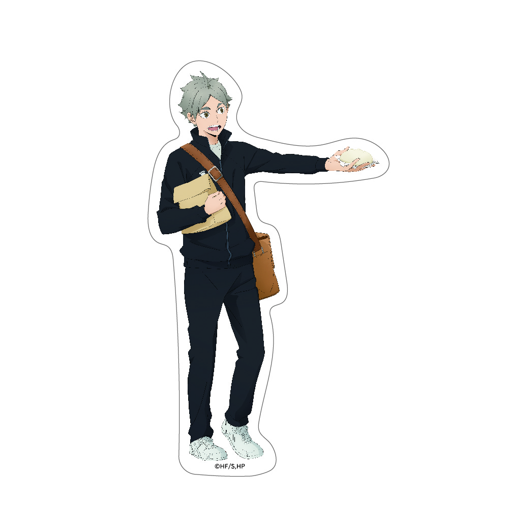 ハイキュー!! 描き下ろしダイカットステッカー 菅原孝支 坂ノ下商店