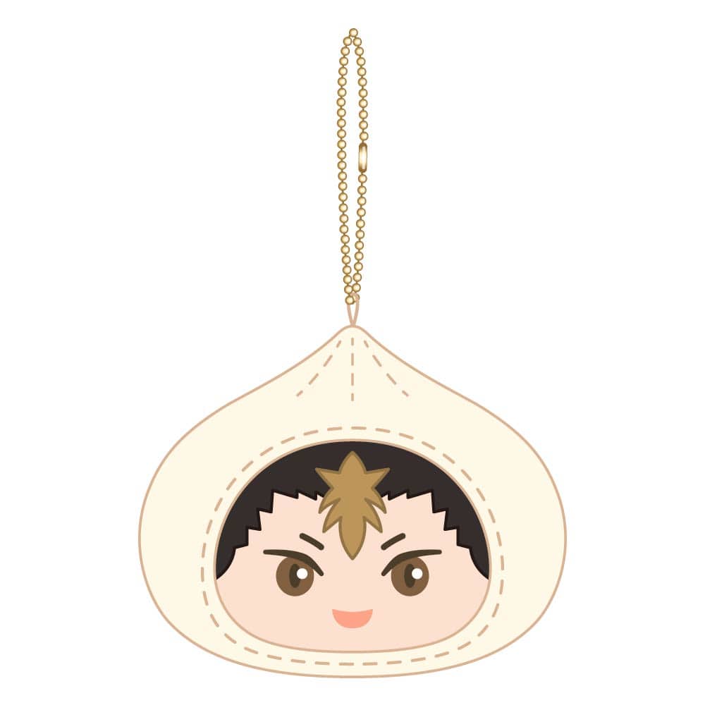 ハイキュー!! 肉まんぬいぐるみキーホルダー 西谷 夕