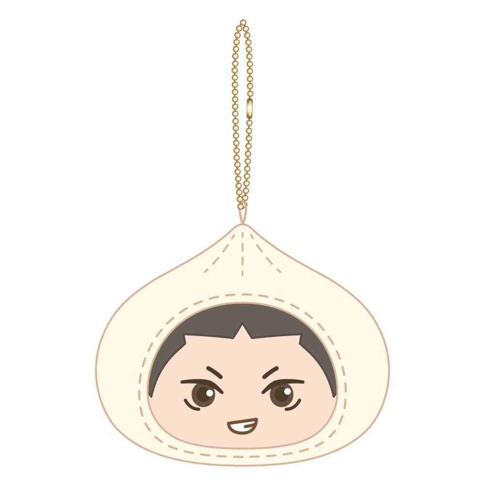 ハイキュー!! 肉まんぬいぐるみキーホルダー 田中龍之介