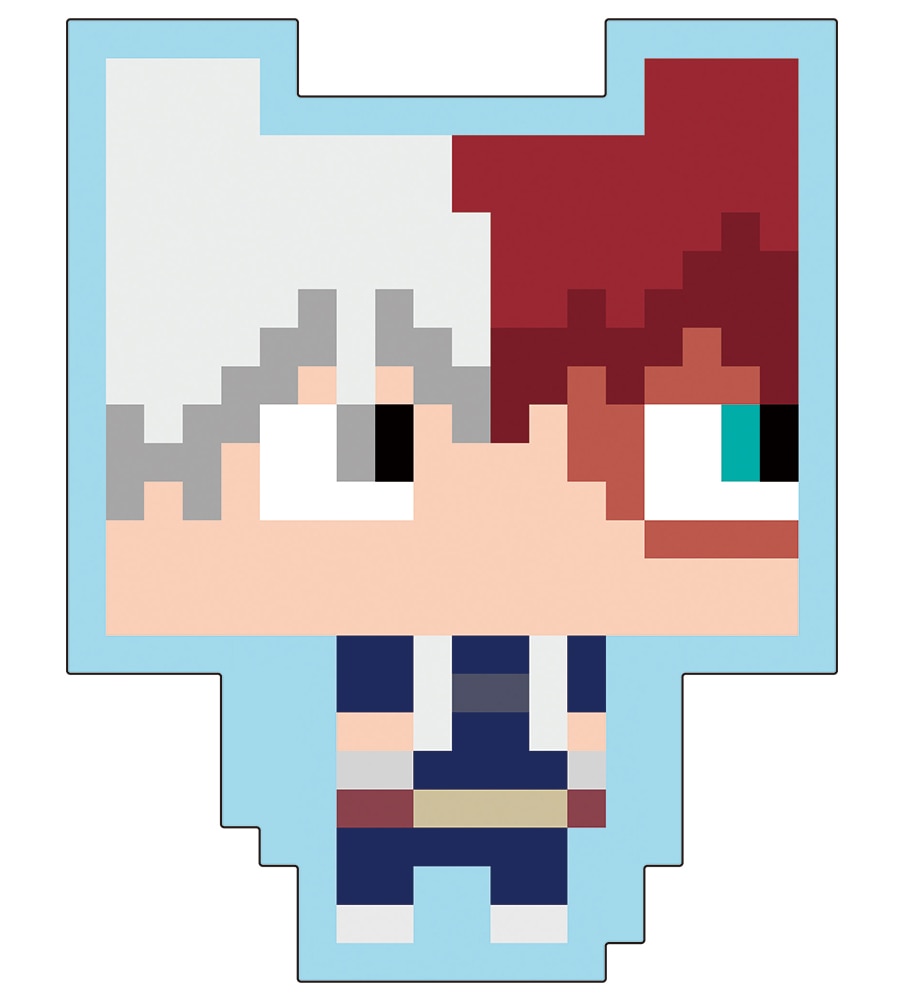 僕のヒーローアカデミア×PICO PARK ダイカットポストカード 轟 焦凍