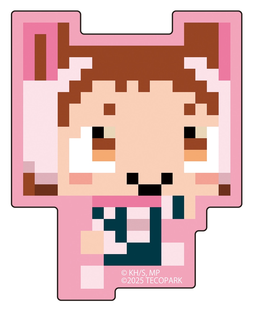 僕のヒーローアカデミア×PICO PARK ダイカットステッカー 麗日お茶子