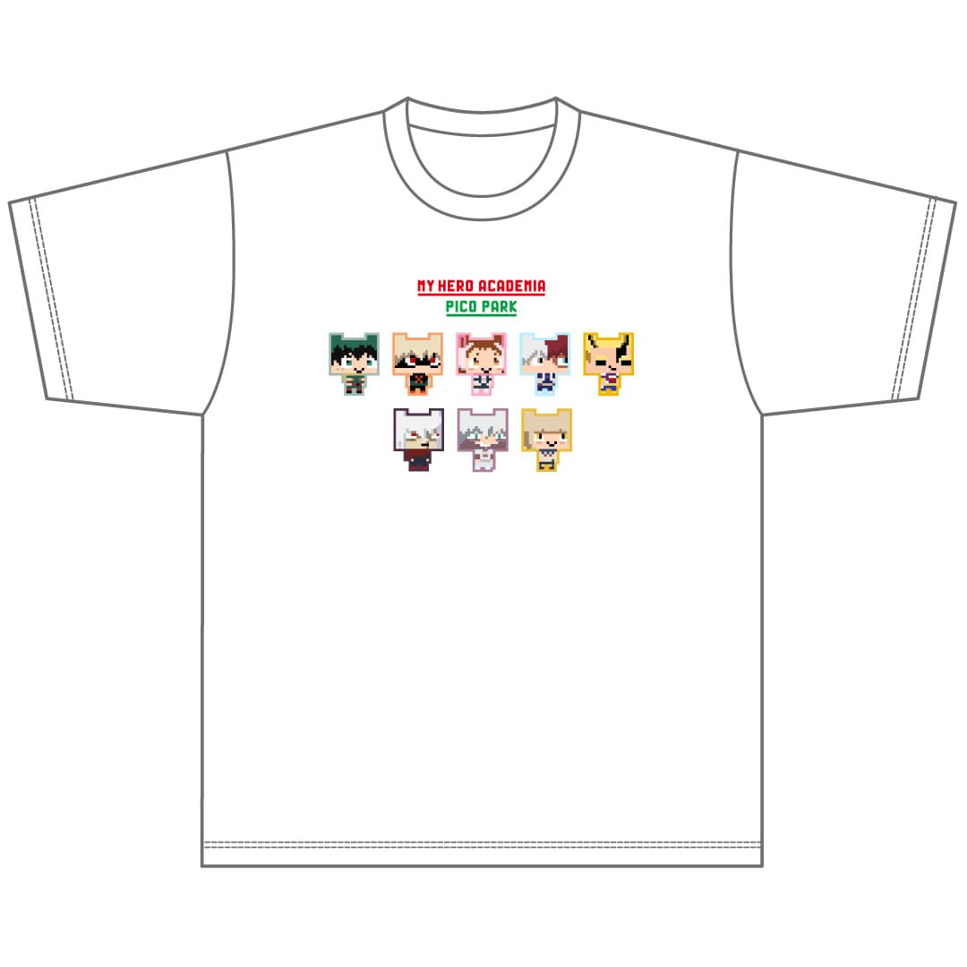 僕のヒーローアカデミア×PICO PARK Tシャツ（XL）