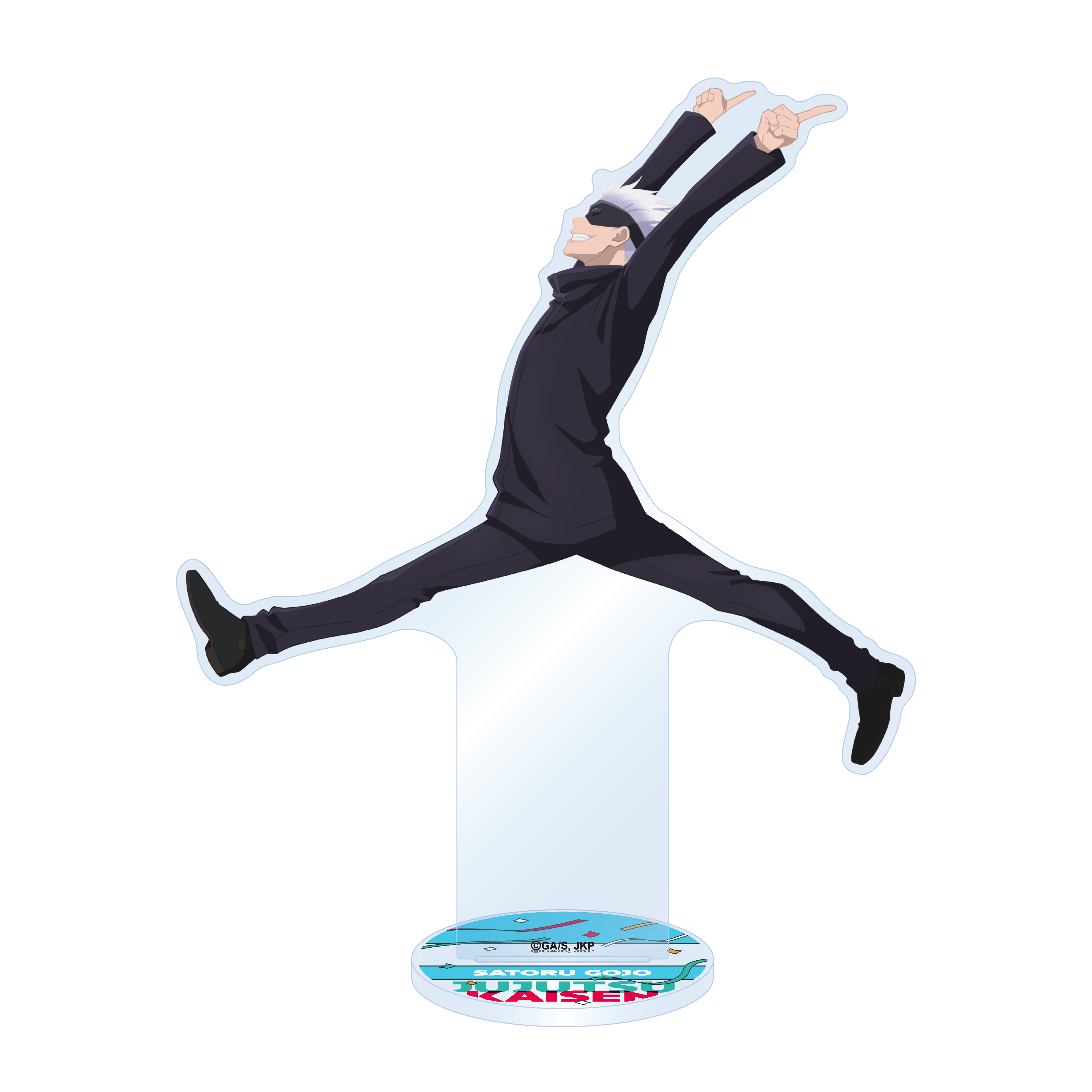 アニメ『呪術廻戦』5周年 ビジュアル第1弾 アクリルスタンド 五条 悟