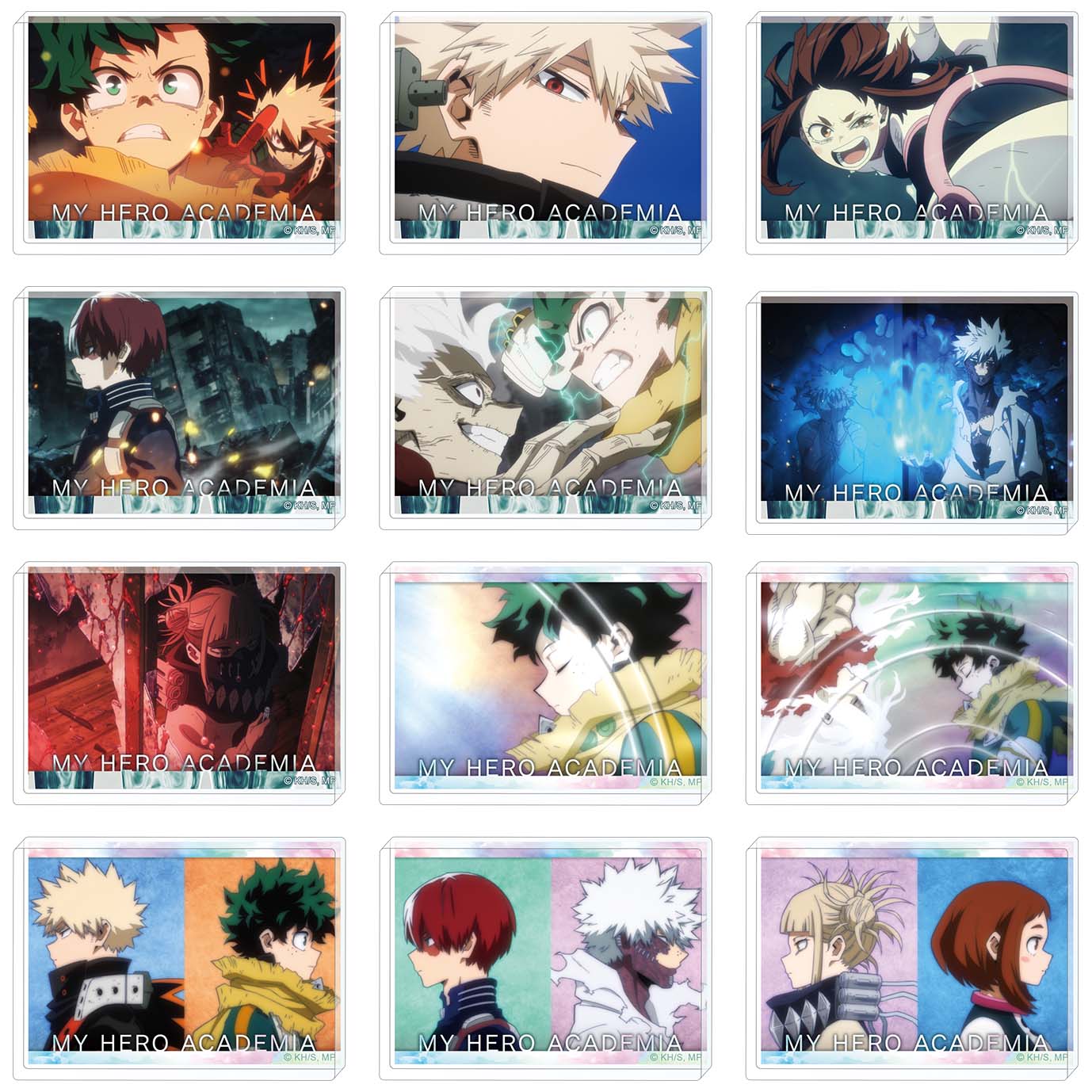 僕のヒーローアカデミア アクリルブロックコレクション／第7期OPED【全12種】 ランダム1個