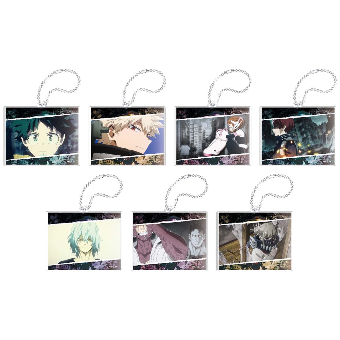 僕のヒーローアカデミア アクリルキーホルダーコレクション／第7期OP ver.【全7種】 ランダム1個