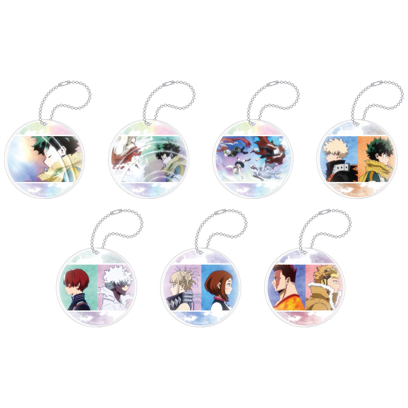 僕のヒーローアカデミア アクリルキーホルダーコレクション／第7期ED ver.【全7種】 7個セット