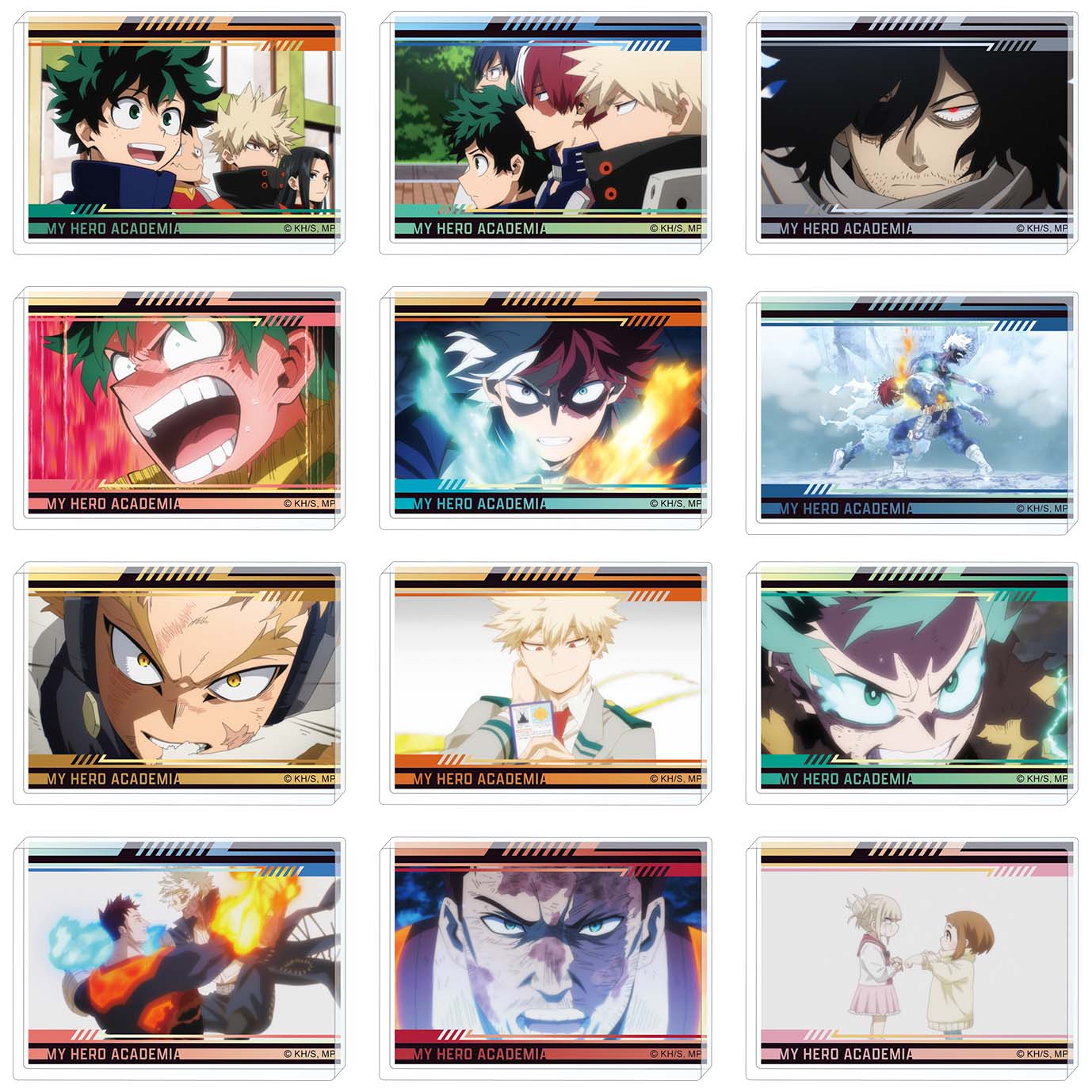 僕のヒーローアカデミア アクリルブロックコレクション／第7期名場面【全12種】 ランダム1個