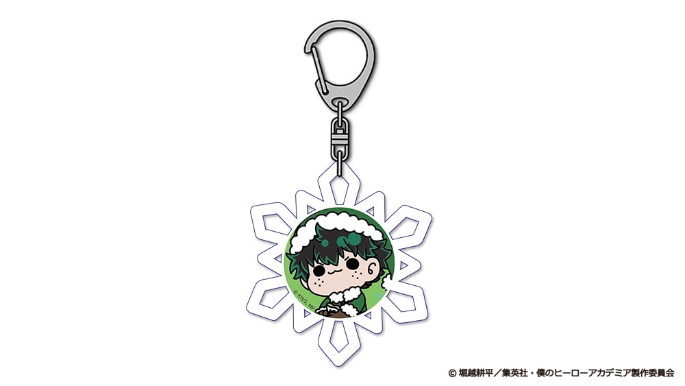 僕のヒーローアカデミア クリスマスmochocho アクリルキーホルダー 緑谷出久