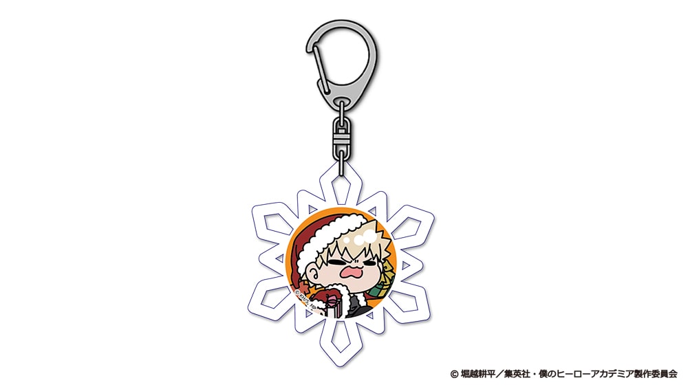 僕のヒーローアカデミア クリスマスmochocho アクリルキーホルダー 爆豪勝己
