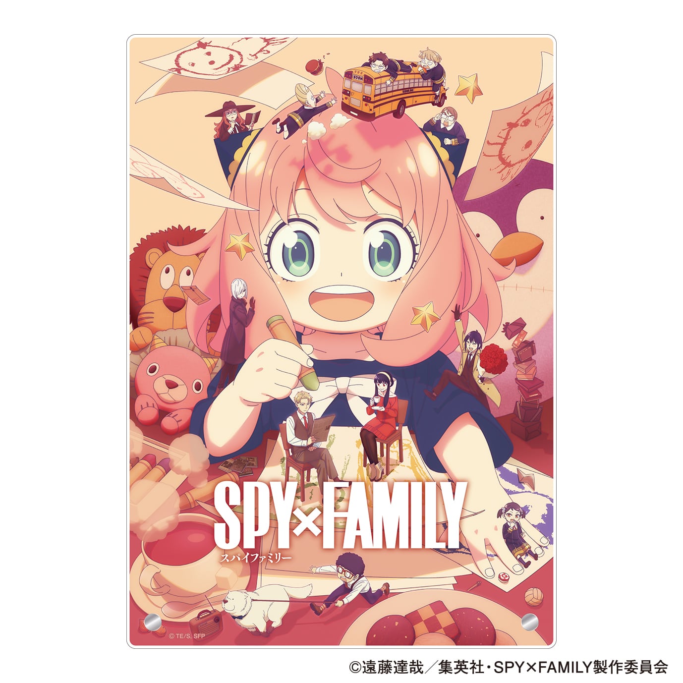 SPY×FAMILY アクリルアートパネル Season 3メインビジュアル