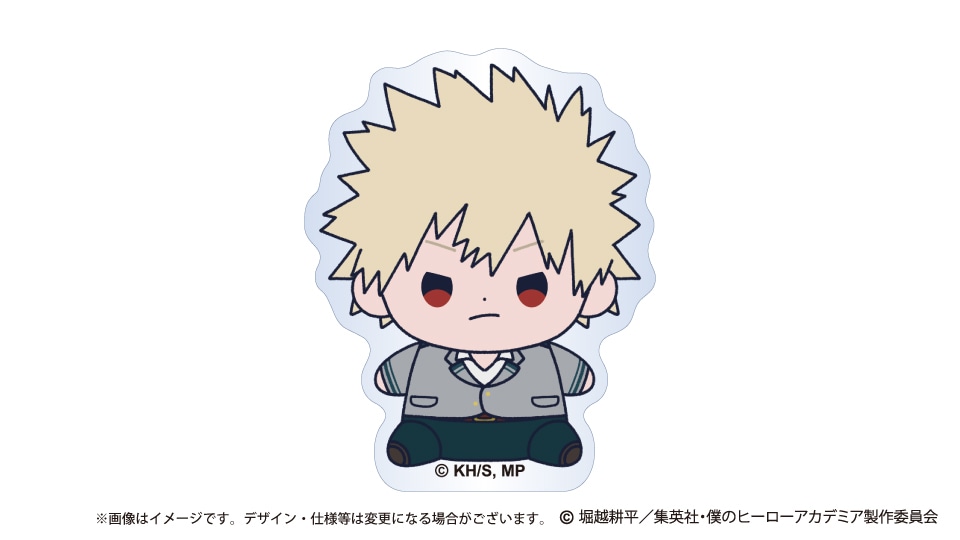 僕のヒーローアカデミア もっちび アクリルバッジスタンド 爆豪勝己