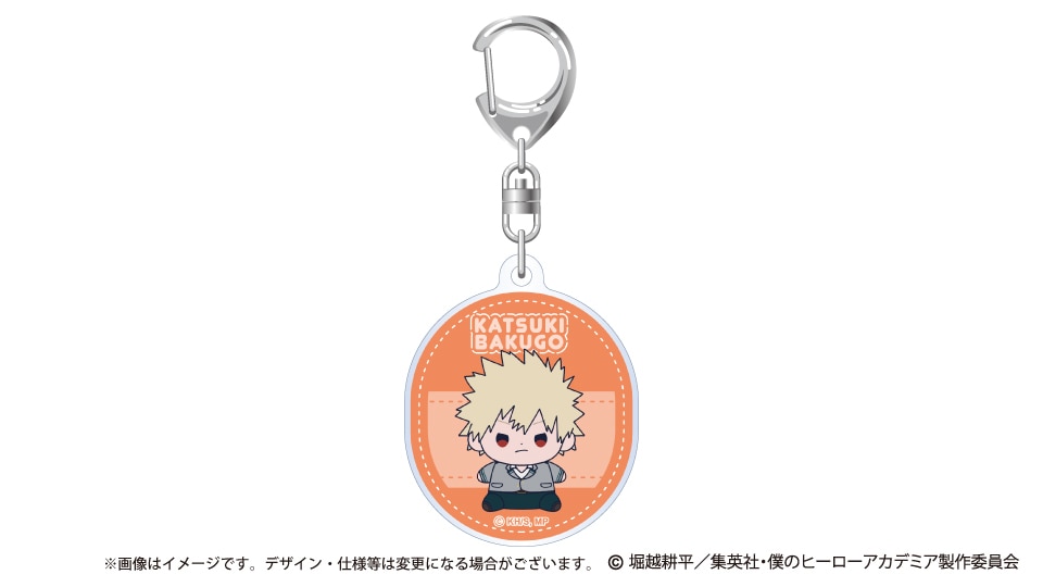 僕のヒーローアカデミア もっちび アクリルキーホルダー 爆豪勝己