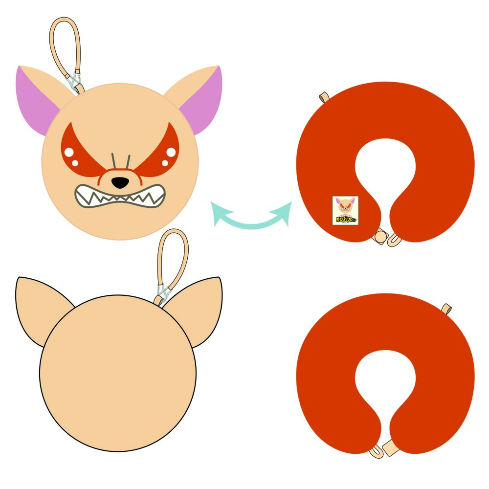 僕のヒーローアカデミア アニマルネックピロー バクドッグ