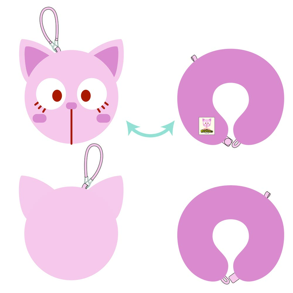 僕のヒーローアカデミア アニマルネックピロー オチャネコ