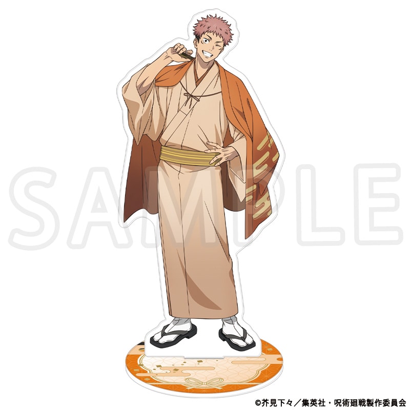 呪術廻戦 描き下ろしアクリルスタンド 虎杖悠仁 TaS10th Ver.