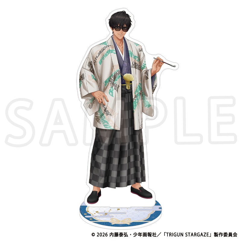 TRIGUN STARGAZE 描き下ろしアクリルスタンド ニコラス・D・ウルフウッド TaS10th Ver.