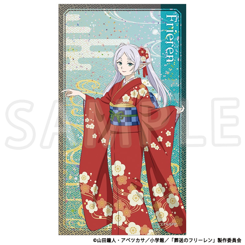 葬送のフリーレン 描き下ろしグリッターカード フリーレン TaS10th Ver.