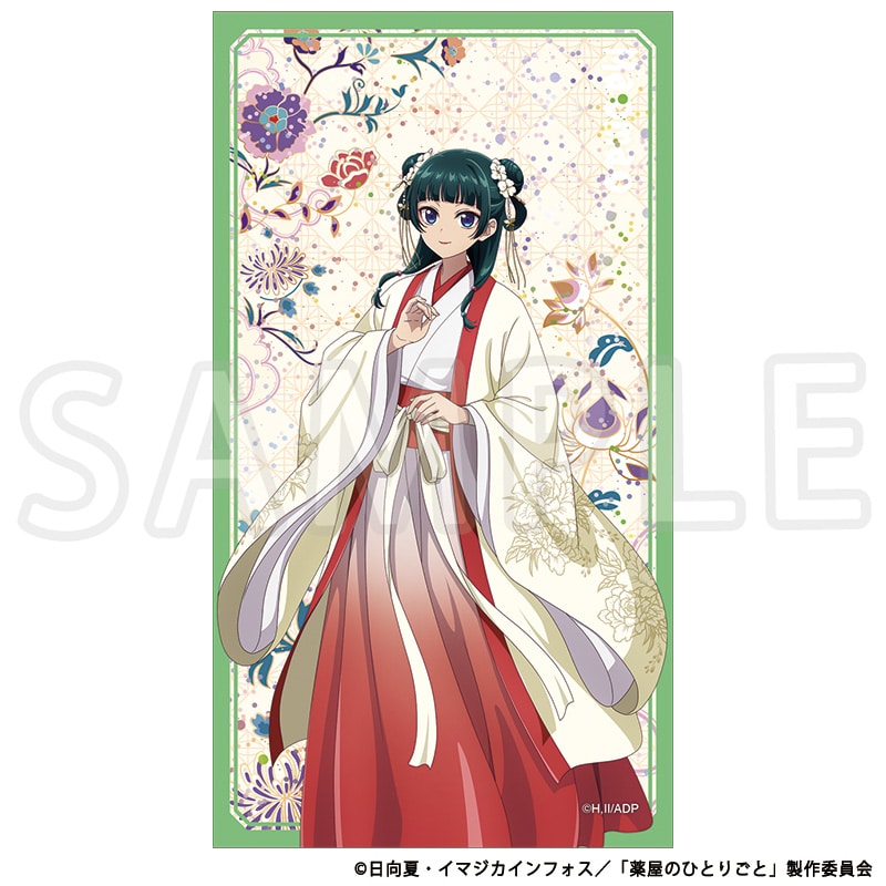 薬屋のひとりごと 描き下ろしグリッターカード 猫猫 TaS10th Ver.