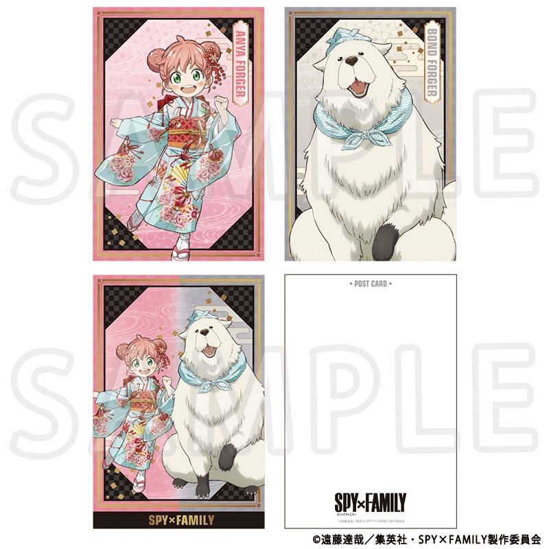 SPY×FAMILY 描き下ろしポストカード3枚セット TaS10th Ver.
