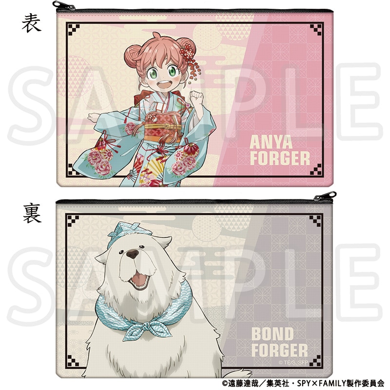 SPY×FAMILY 描き下ろしフラットポーチ TaS10th Ver.