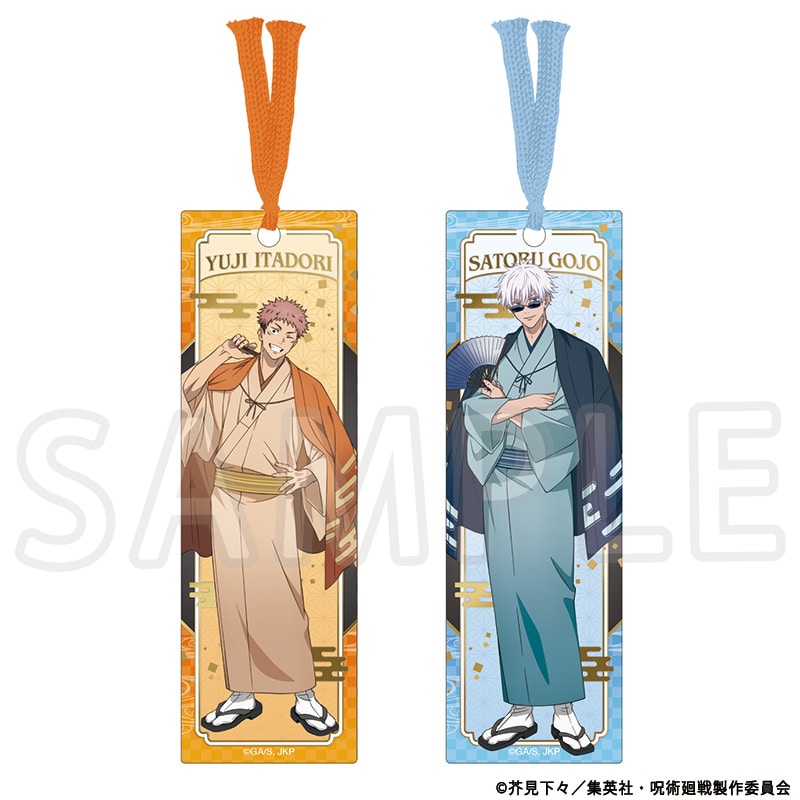 呪術廻戦 描き下ろし箔押ししおりセット TaS10th Ver.