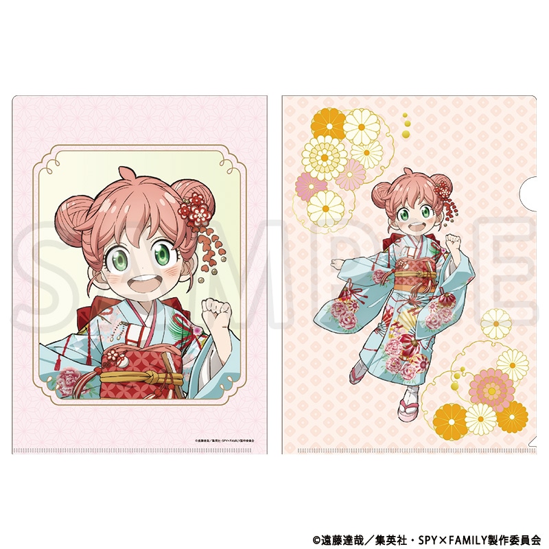 SPY×FAMILY 描き下ろしA4クリアファイル アーニャ・フォージャー TaS10th Ver.