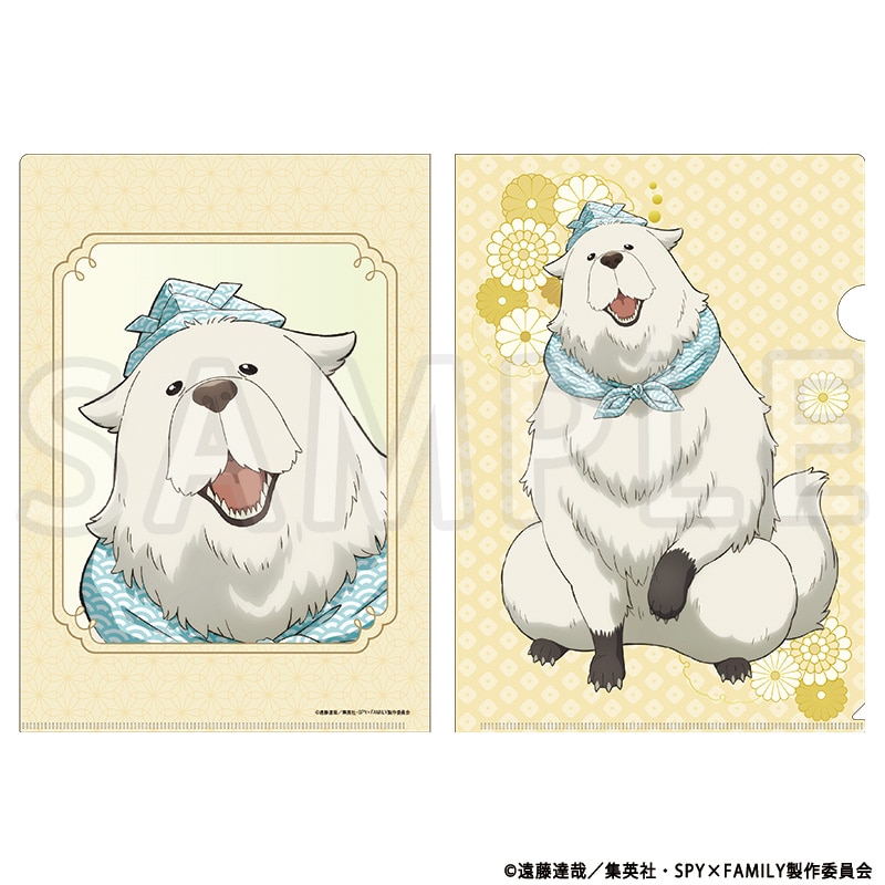 SPY×FAMILY 描き下ろしA4クリアファイル ボンド・フォージャー TaS10th Ver.