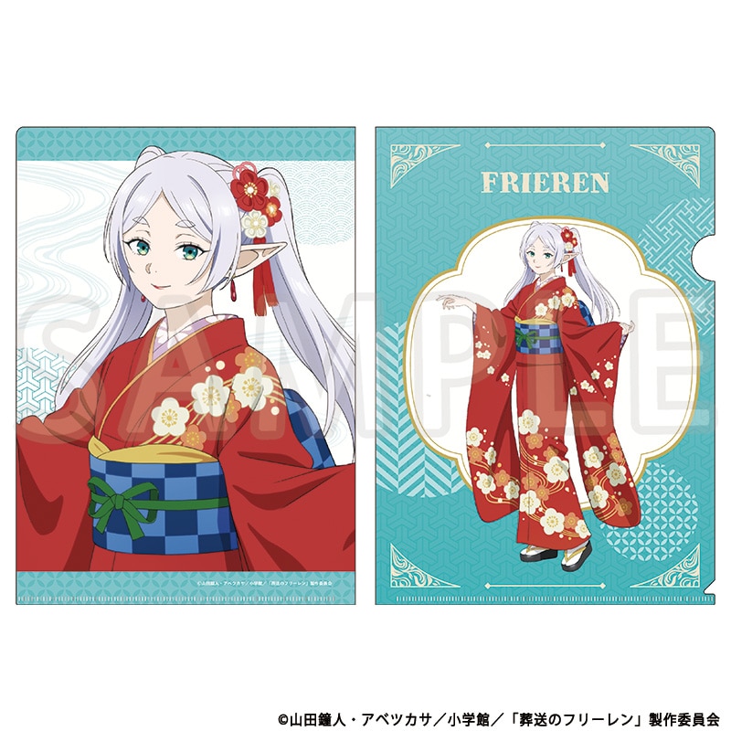 葬送のフリーレン 描き下ろしA4クリアファイル フリーレン TaS10th Ver.