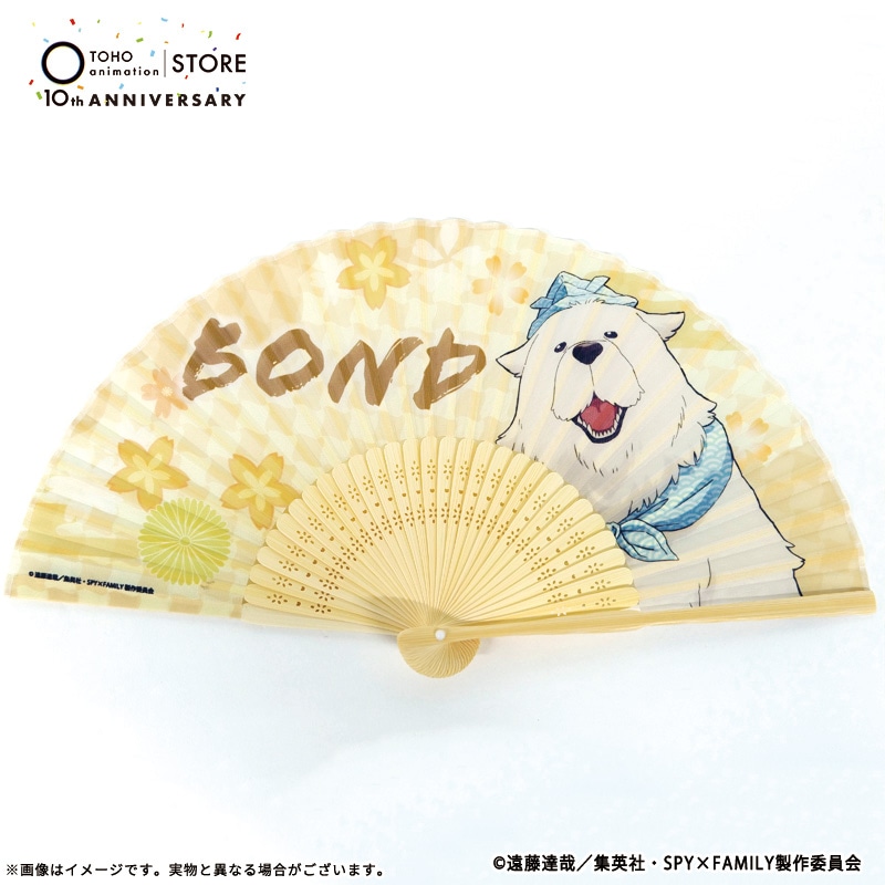 SPY×FAMILY 描き下ろし扇子 ボンド・フォージャー TaS10th Ver.