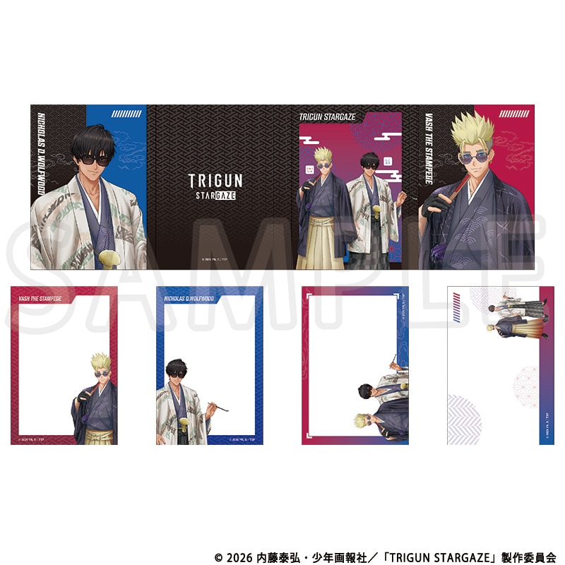 TRIGUN STARGAZE 描き下ろしメモパッド TaS10th Ver.