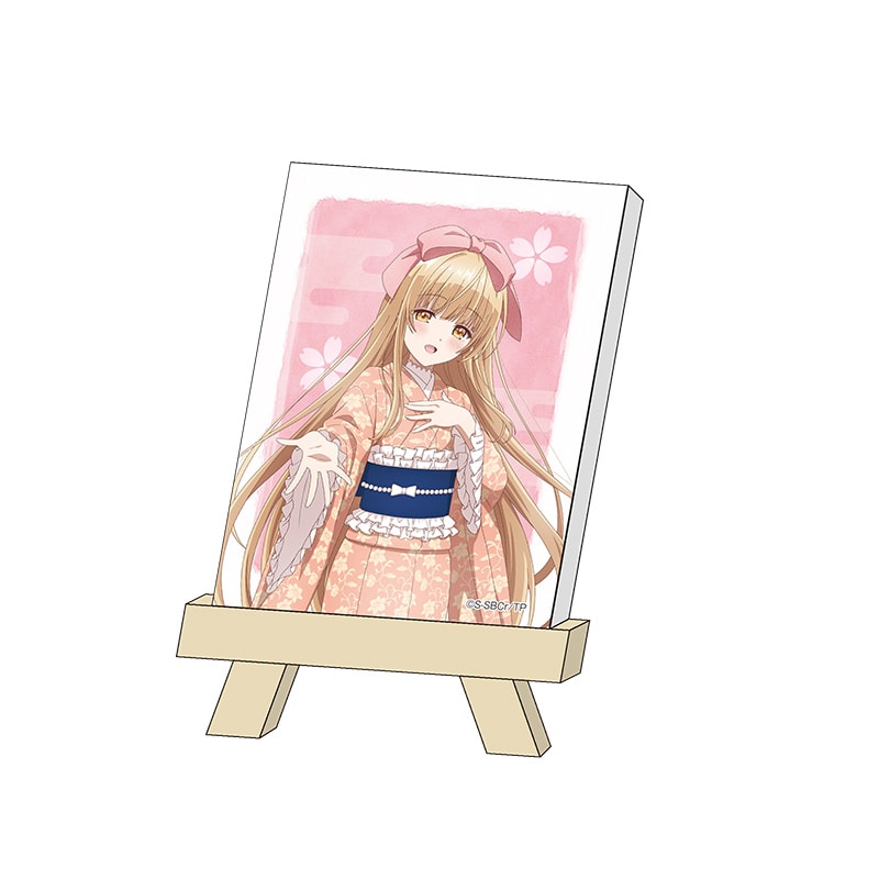 お隣の天使様にいつの間にか駄目人間にされていた件 描き下ろしイーゼル付きミニキャンバスマグネット 椎名真昼 TaS10th Ver.