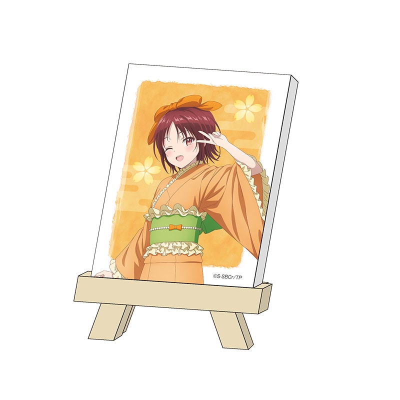 お隣の天使様にいつの間にか駄目人間にされていた件 描き下ろしイーゼル付きミニキャンバスマグネット 白河千歳 TaS10th Ver.