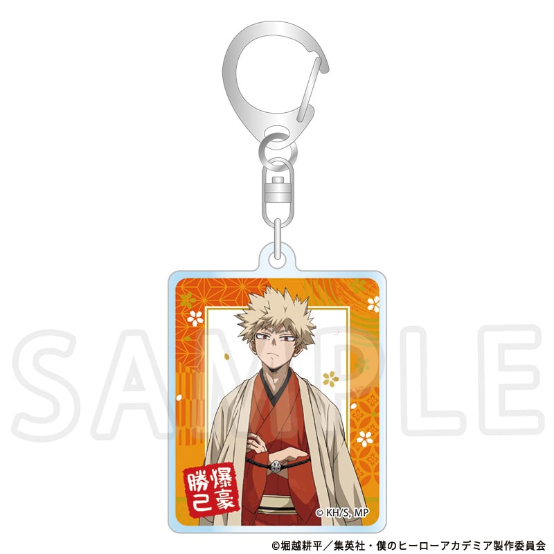僕のヒーローアカデミア 描き下ろしメタリックアクリルキーホルダー 爆豪勝己 TaS10th Ver.