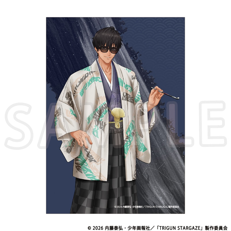 TRIGUN STARGAZE 描き下ろし2Lフェイバリットパネル ニコラス・D・ウルフウッド TaS10th Ver.