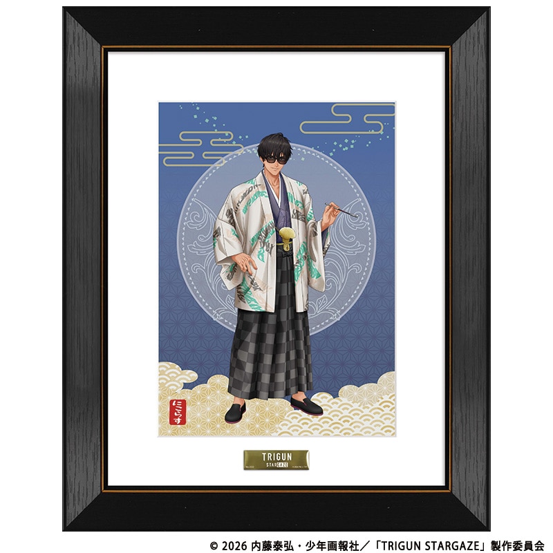 TRIGUN STARGAZE 描き下ろしB5キャラファイングラフ ニコラス・D・ウルフウッド TaS10th Ver.