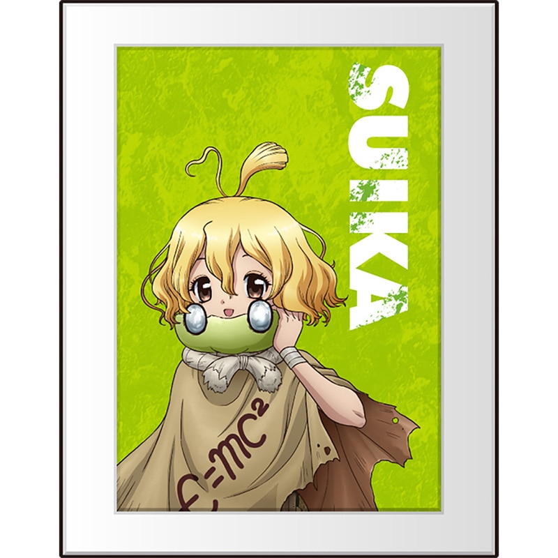 Dr.STONE ブロマイド風アクリルフレームマグネット スイカ