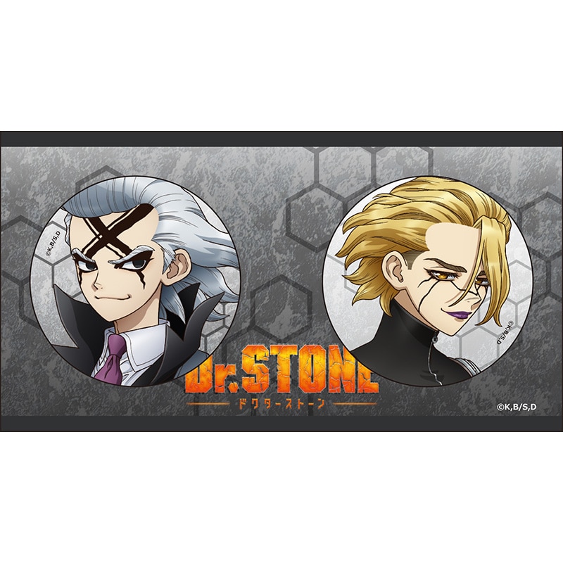 Dr.STONE 缶バッジセット（Dr.ゼノ、スタンリー・スナイダー）