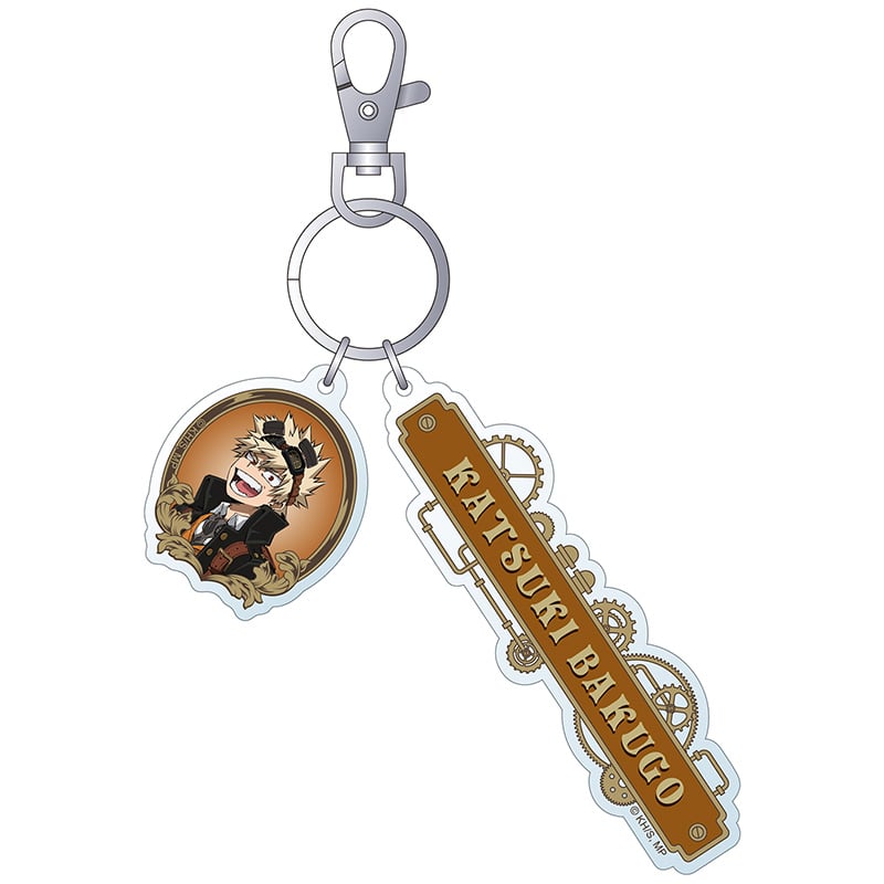 僕のヒーローアカデミア 2連アクリルキーホルダー／爆豪勝己 スチームパンクVer.